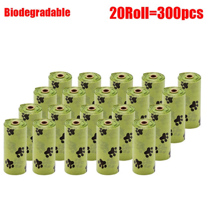 EPI Pet Biodegradable Dog Poop Bags Biobase Scented Pet Poop Bags with Holder Extra Thick Leakproof Dog Poop Bags with Dispenser