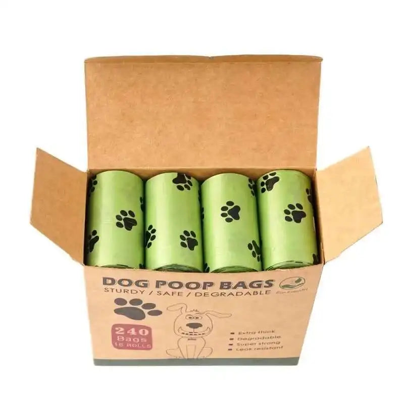 EPI Pet Biodegradable Dog Poop Bags Biobase Scented Pet Poop Bags with Holder Extra Thick Leakproof Dog Poop Bags with Dispenser