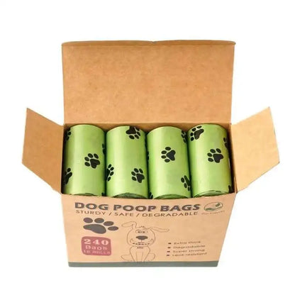 EPI Pet Biodegradable Dog Poop Bags Biobase Scented Pet Poop Bags with Holder Extra Thick Leakproof Dog Poop Bags with Dispenser