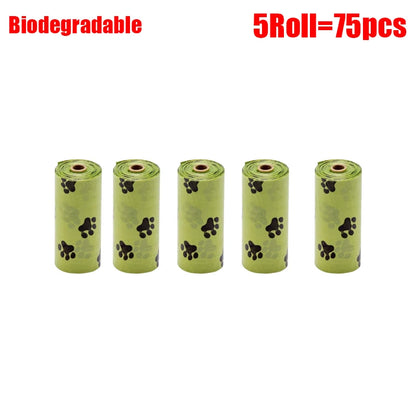 EPI Pet Biodegradable Dog Poop Bags Biobase Scented Pet Poop Bags with Holder Extra Thick Leakproof Dog Poop Bags with Dispenser